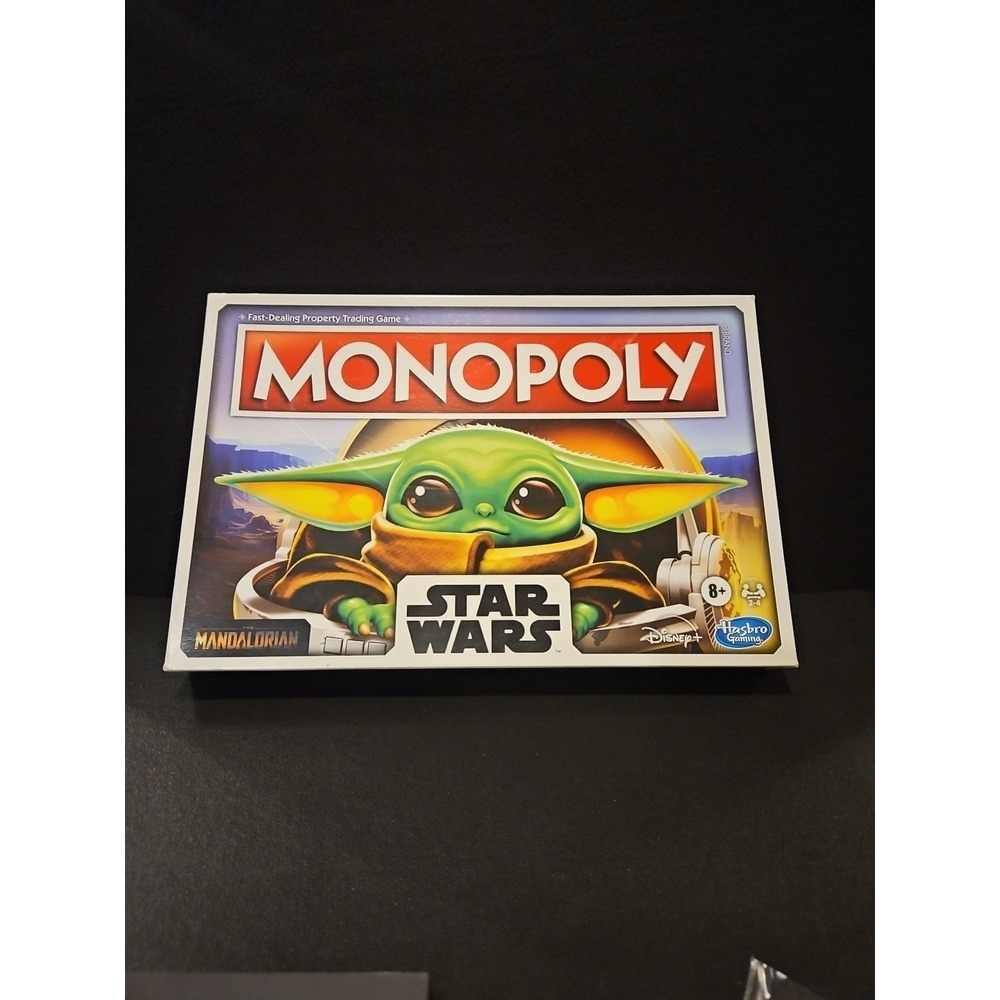 PARKER BROTHERS HASBRO STAR WARS MANDALORIAN MONOPOLY BOARD GAME 2020